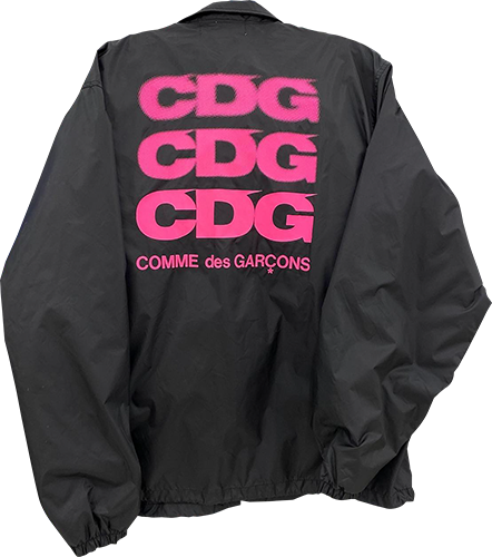 a CDG bomber jacket